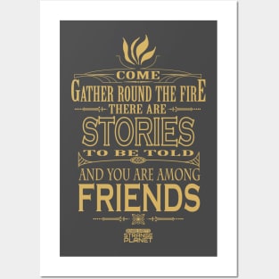 Gather Round the Fire Posters and Art